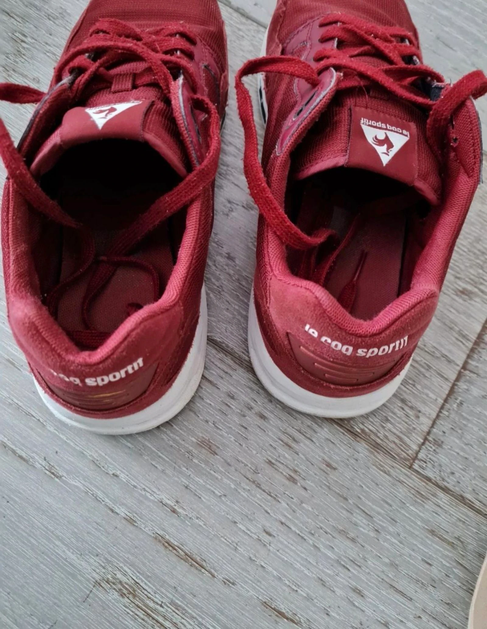 Zapatillas deportivas granates Le Coq Sportif. Talla 44 – photo 3